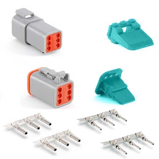 ＊専用ページ①です＊ 6 Wire Deutsch style Amphenol AT Parts & Kits