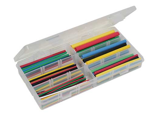 530PCS 2: 1 Heat Shrink Tubing, 5 Color 8 Size Tube Sleeving Wrap Cable Wire For Electrical Wire Cable Wrap Assortment Electric