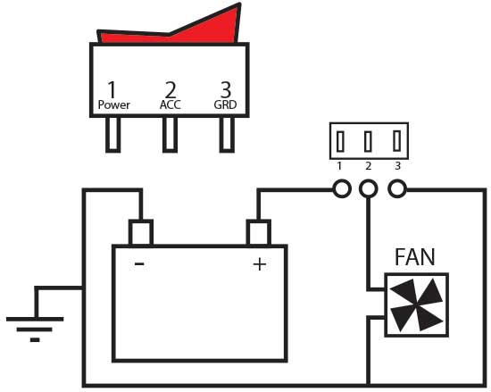 How to Wire an Illuminated Rocker Switch