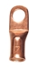 1/0 AWG Seamless Tubular Copper Lugs with Flared Ends - 