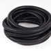 1-1/2" Diameter  Split Wire Loom Flex-Guard Convoluted Tubing (Black or White) - 
