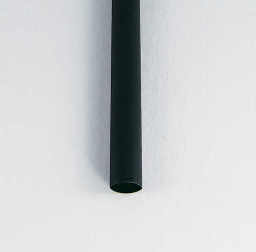1/4" Black Dual/Thin Adhesive Lined Heat Shrink Tubing