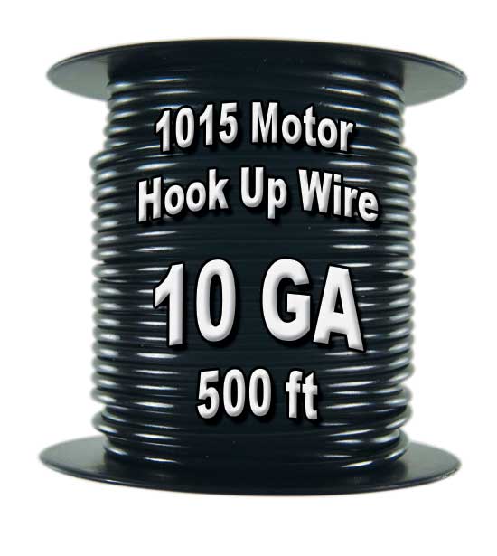 1015 Motor Wire, 10 AWG, 500 Ft. Spool