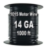 1015 Motor Wire, 14 AWG, 1,000 Ft. Spool - 3142M-ZZZ