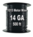 1015 Motor Wire, 14 AWG, 500 Ft. Spool - 3140D-ZZZ