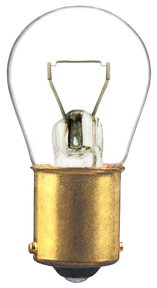 #1156 Bulb #1156 Incandescent Bulb, S8 SC BA15s 12.8V 2.10A 32CP