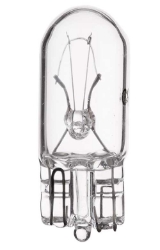 #194 Bulb #194 Incandescent Bulb, T-3 1/4 Wedge (W2.1x9.2d) 14V .27A 2CP