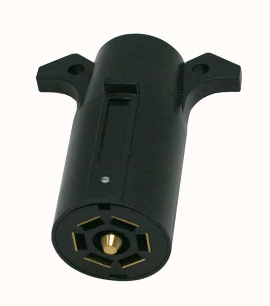 2506-2F - 7-Pole RV Blade Trailer Connector (Trailer End) 2506-2F - 7-Pole RV Blade Trailer Connector (Trailer End)