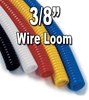 3/8" Diameter  Split Wire Loom Flex-Guard Convoluted Tubing