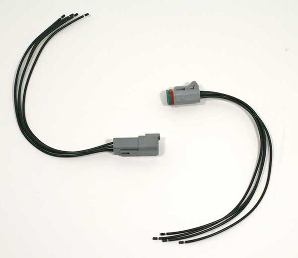 4 Wire Deutsch style Amphenol AT Pigtails 4 Wire Deutsch style Amphenol AT Pigtails
