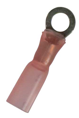 8 AWG Heat Shrink, Crimp Seal Ring Terminals 8 AWG Heat Shrink, Crimp Seal Ring Terminals
