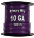 Automotive Primary Wire, 10 AWG, 100ft Spool
