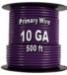 Automotive Primary Wire, 10 AWG, 500 Ft. Spool