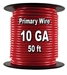 Automotive Primary Wire, 10 AWG, 50ft Spool - 10ZL