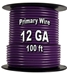 Automotive Primary Wire, 12 AWG, 100 Ft. Spool
