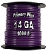 Automotive Primary Wire, 14 AWG, 1,000 Ft. Spool