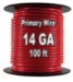 Automotive Primary Wire, 14 AWG, 100 Ft. Spool