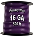 Automotive Primary Wire, 16 AWG, 500 Ft. Spool