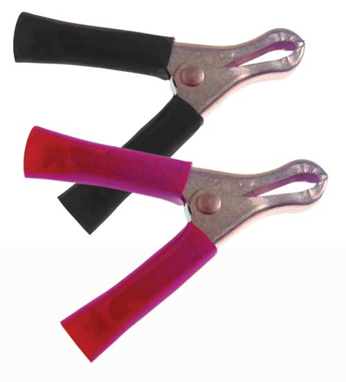 257F - Booster Cable Clamps, 50 Amp, Copper Plated, 1 Set Booster Cable Clamps, 50 Amp, Copper Plated, 1 Set