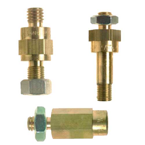 Brass Battery Bolt Extenders Brass Battery Bolt Extenders