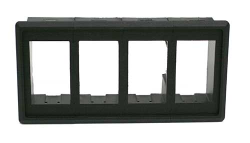 Modular Switch Panels Mounts Hole size .83" x 1.46" (22x38mm) Modular Switch Panels Mounts Hole size .83" x 1.46" (22x38mm)
