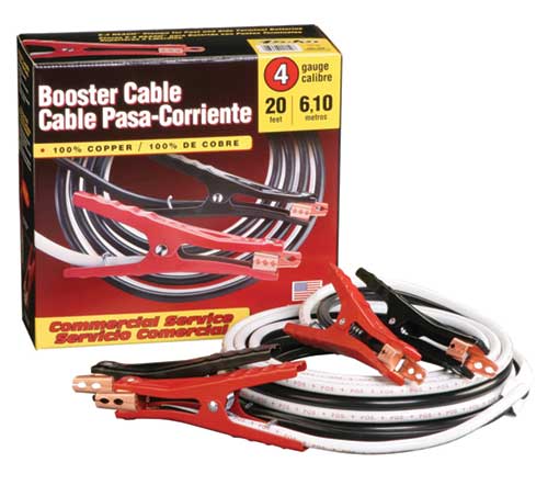 Commercial Service Booster Cables, 