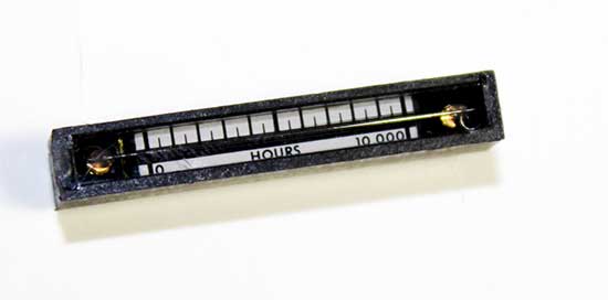 Electro-Mechanical Elapsed Time Indicator (ETIs) Coulometer 120PC-12884-10 Electro-Mechanical Elapsed Time Indicator (ETIs) Coulometer