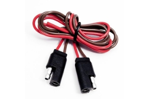 2-Way Flat Molded Female & 2-Way Flat Molded Male Trailer Connectors with Polarized Plugs
