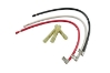 JT&T (2520F) - Compressor Leads w/ Flags & Heat Shrink Butt Connectors, Set of 3