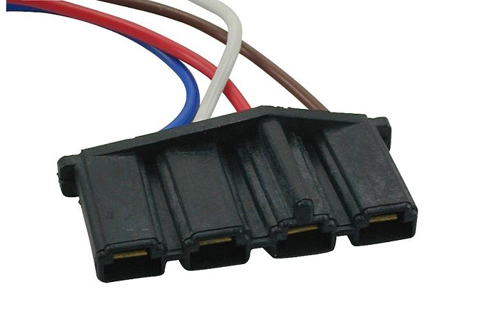 4-Wire GM, Ford & Chrysler Pigtail for Alternator w/ External Voltage Regulator.