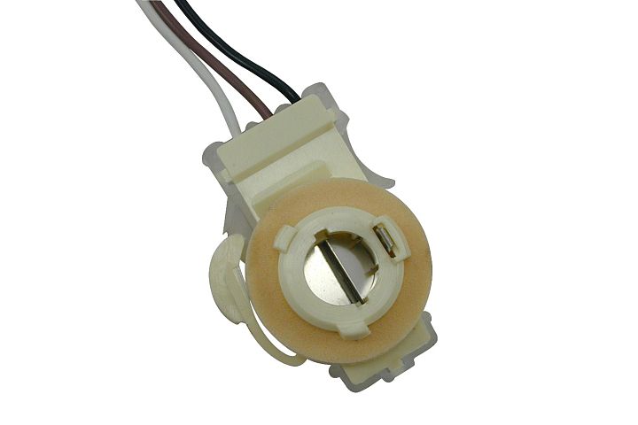 3-Wire GM 90° Double Contact Park, Stop, Tail & Turn Light Socket.