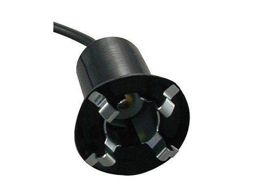JT&T (2563F) 1-Wire Universal Miniature Single Contact Instrument Panel & License Plate 'Snap-In' Light Socket Pigtail, 1 Pc. (88861020 / LS192)