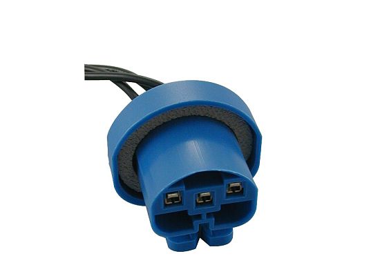3-Wire Universal Halogen High & Low Beam Headlight Connector (Metri-Pack 280 Series).