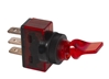 JT&T (2622J) - 20 AMP @ 12 Volt S.P.S.T. Illuminated On/Off Duckbill Switch, Red, 1 Pc.