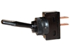 JT&T (2630F) - 20 AMP @ 12 Volt S.P.S.T. Non-Illuminated Momentary On/Off Toggle Switch, Black, 1 Pc.