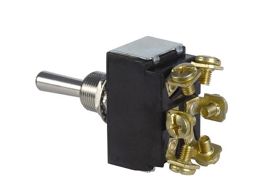 Pack of 25 On-On-On Toggle Switch 6 Amp M2033-25 
