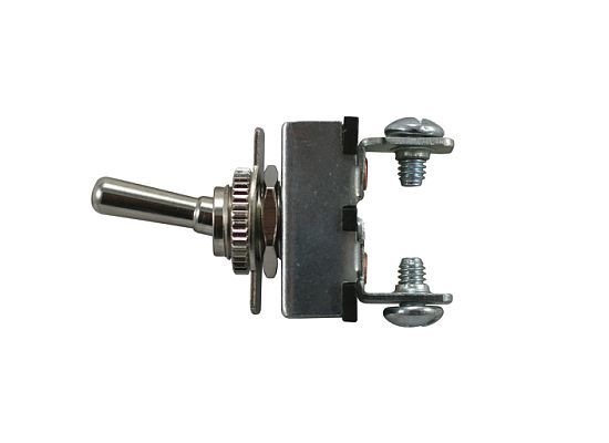 Heavy-Duty (All-Metal) Toggle Switch  (S.P.S.T. 12 Volt)