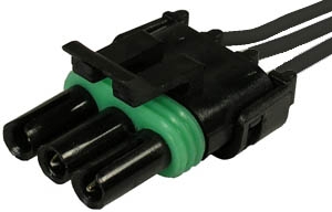 3-Wire GM Throttle Position Sensor (TPS) Connector for Vehicles w/ Fuel Injection.