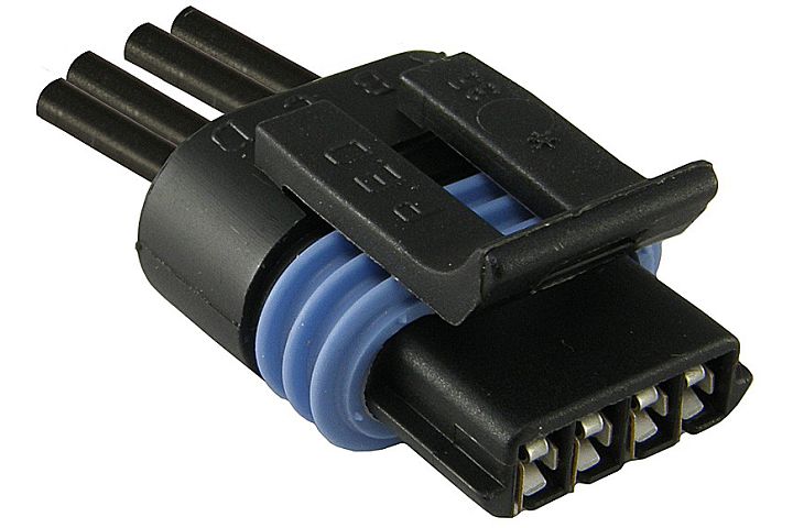 4-Wire GM Distributor Module & Idle Air Control (IAC) Connector (Metri-Pack 150 Series).
