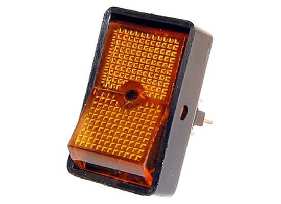 Illuminated Jumbo Rocker switch (S.P.S.T. 16A @ 12 Volt)