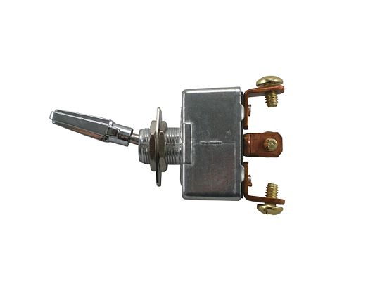 Heavy-Duty (All-Metal) Toggle Switch  (S.P.D.T. 12 Volt)