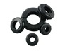 JT&T (4450H) - Assorted  Grommets with 1/4", 5/16", 3/8" Mounting Holes, Black, 13 Pcs.