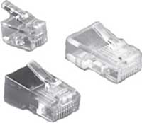 MODULAR PLUGS - RJ9 / RJ11 / RJ12 / RJ45 MODULAR PLUGS - RJ9 / RJ11 / RJ12 / RJ45