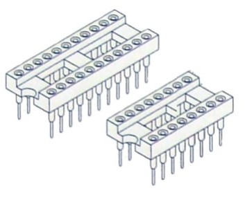 PCB DIP SOCKET MACHINED PCB DIP SOCKET MACHINED