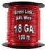 SXL Cross-Linked Wire, 18 AWG, 100ft Spool