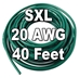 SXL Cross-Linked Wire, 20 AWG, 40 Ft Cut - 19ZXF