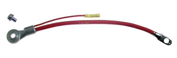 Side Terminal Battery Cable, 4 AWG, w/1 lead