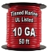 Tinned Marine Wire, 10 GA, 50 Ft Spool - 610zz50