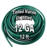 Tinned Marine Wire, 12 GA, 12ft - 621zz