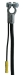 Top Post Battery Cable, 2 AWG, w/1 lead - 